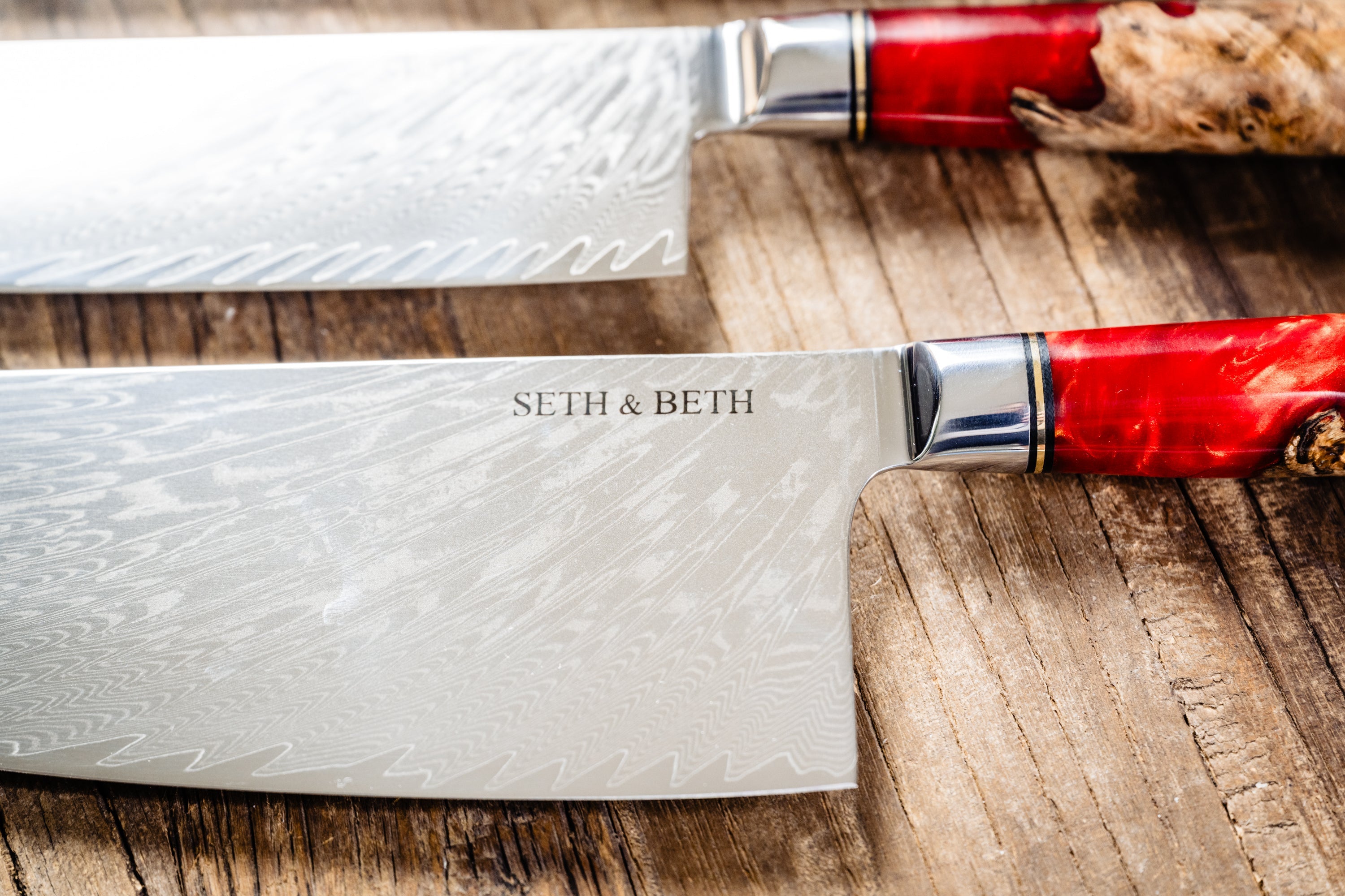 Engraved Knife Sets